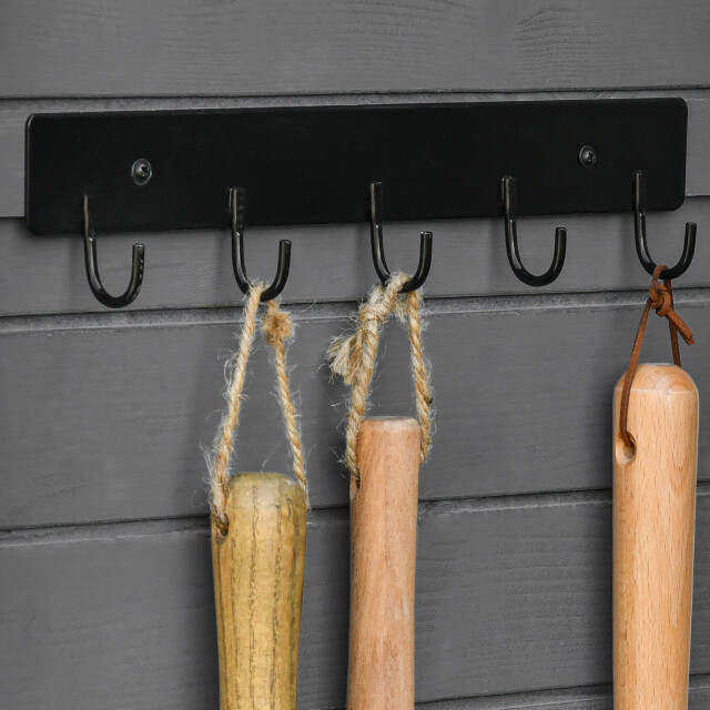 4goodz Outsunny tuinkast houten berging 182cm - 3173647 large
