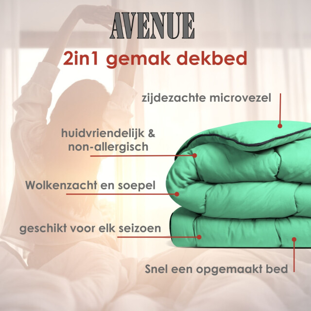 Avenue Geavanceerd dekbed zonder overtrek en wasbaar – hoesloos 2 persoons 3174001 large