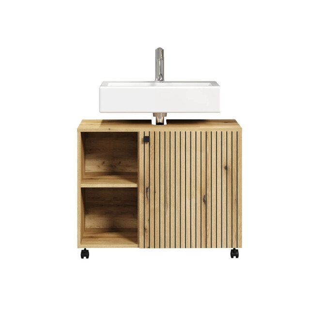 CaliCosy Onderkast met wielen, 1 deur en 2 open vakken l80 cm purebliss 3042299 large