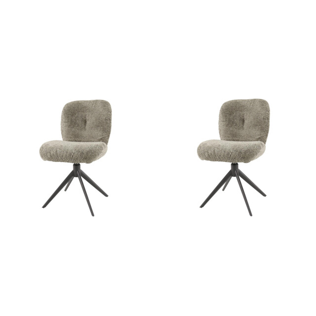 Hoyz stoel comfort draaibaar. 2 stuks boucle 2877510 large