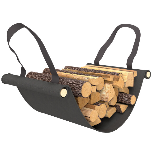 4goodz Outsunny houtopslagrek 120x36x99 cm met waterafstotende hoes 3173642 large