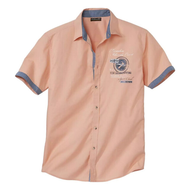 Atlas For Men Overhemd met korte mouwen voor heren UTAF214_coral large