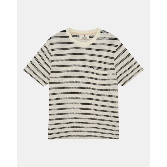 Anerkjendt 901929 akkikki jacq stripe tee 9503 tofu 901929 large