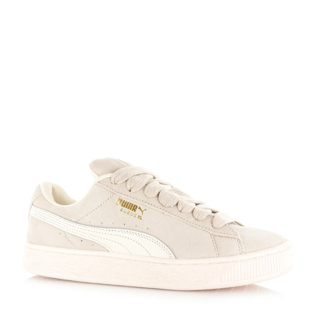 Puma – suede xl | alpine snow/warm white lage sneakers unisex 395205-54 large