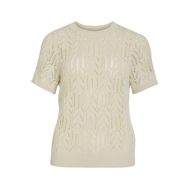 Vila Vicotti ss o-neck knit top noos off-white 4382.02.0009 large