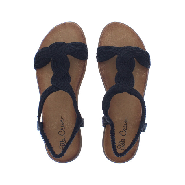 Ella Cruz Wonne touw vlecht | dames | maat: | stof en immitatieleer 110005 large