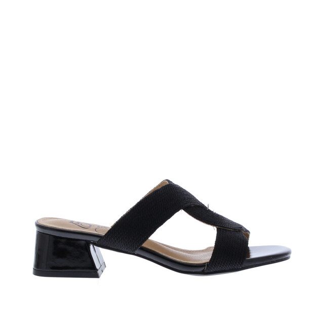 Lisa&jo Warish slipper hak vlecht | dames | maat: | imitatieleer 110037 large