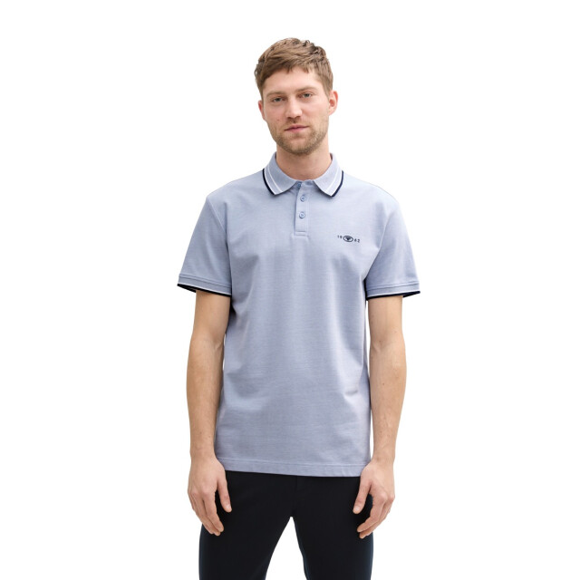 Tom Tailor Polo with print licht 5369.31.0070 large