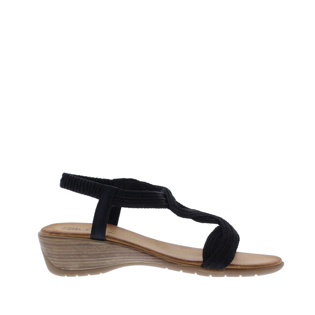 Ella Cruz Wonne touw vlecht | dames | maat: | stof en immitatieleer 110005 large