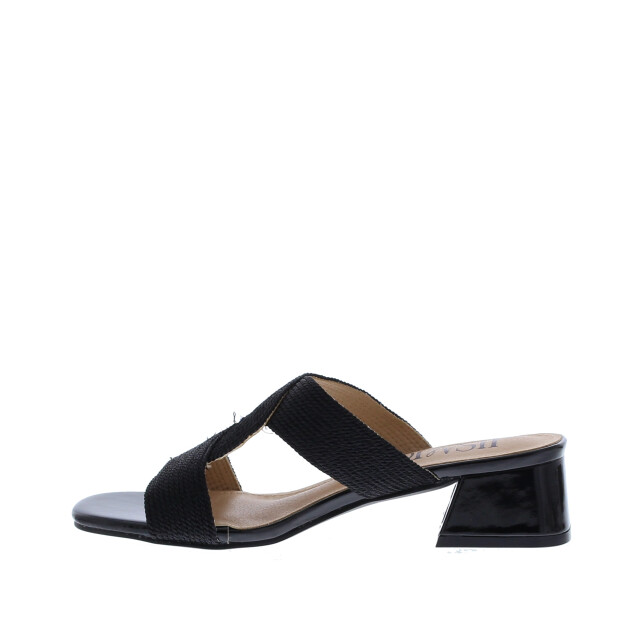 Lisa&jo Warish slipper hak vlecht | dames | maat: | imitatieleer 110037 large