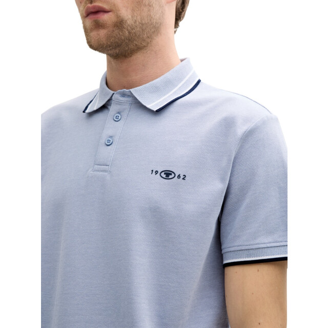 Tom Tailor Polo with print licht 5369.31.0070 large