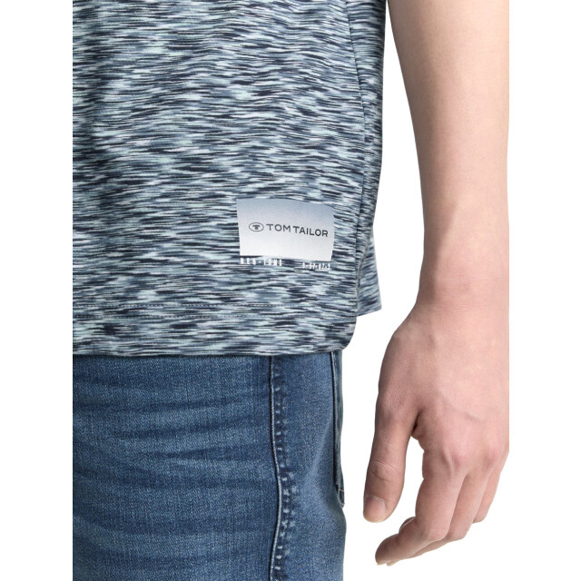 Tom Tailor Space dye t-shirt dessin 5339.39.0358 large