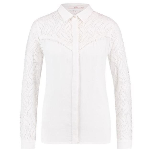 Only Onlcaro ls linen bl emb shirt cc p off-white 4309.02.0005 large