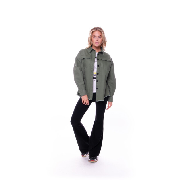 Only Asmin-siesta ls linen bl shirt army 4309.26.0001 large