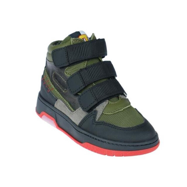 Red Rag  Klittenband schoenen Bruin  large