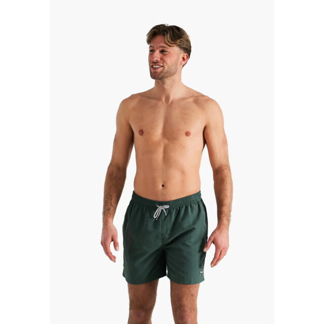 Happy Shorts Heren zwemshort effen kaki HS-SW-1155 large