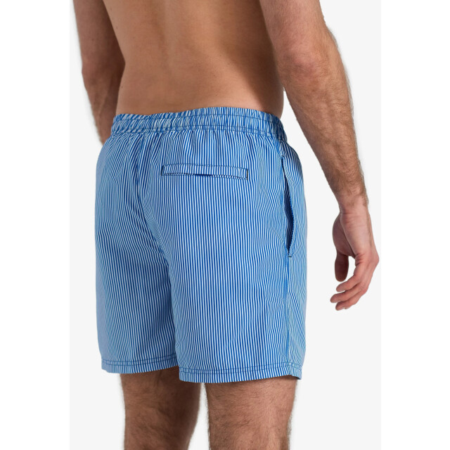 Happy Shorts Heren zwemshort blauw/wit gestreept HS-SW-1170 large