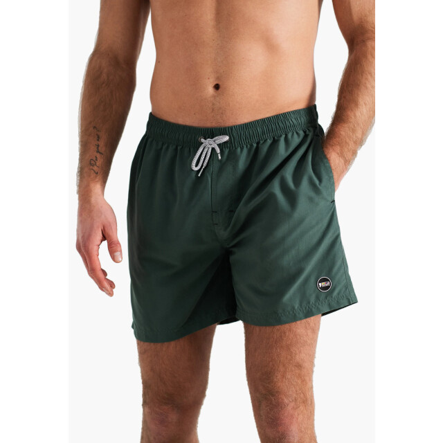 Happy Shorts Heren zwemshort effen kaki HS-SW-1155 large