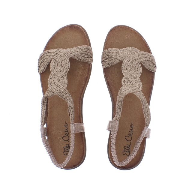 Ella Cruz Wonne touw vlecht | dames | maat: | stof en immitatieleer 110005 large