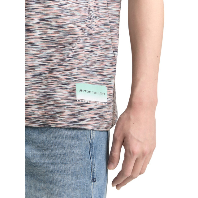 Tom Tailor Space dye t-shirt dessin 5339.09.0139 large