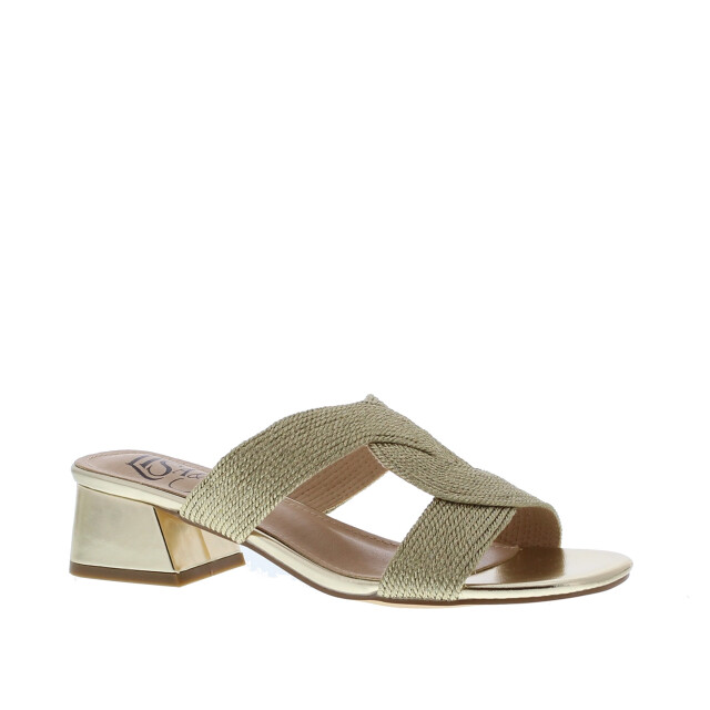 Lisa&jo Warish slipper hak vlecht | dames | maat: | imitatieleer 110037 large