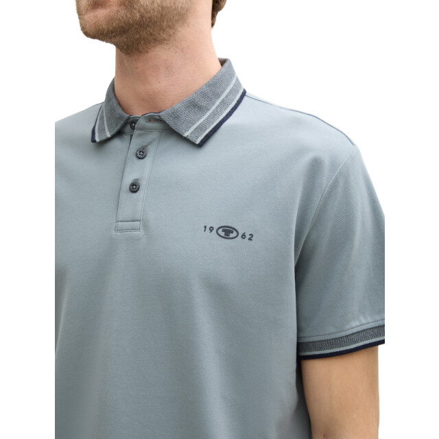 Tom Tailor Polo with print mint 5369.21.0077 large