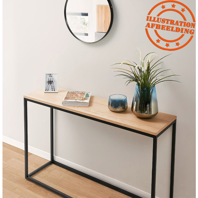 Alterego Consoletafel in industriële stijl river 120x35x75 cm 3191475 large