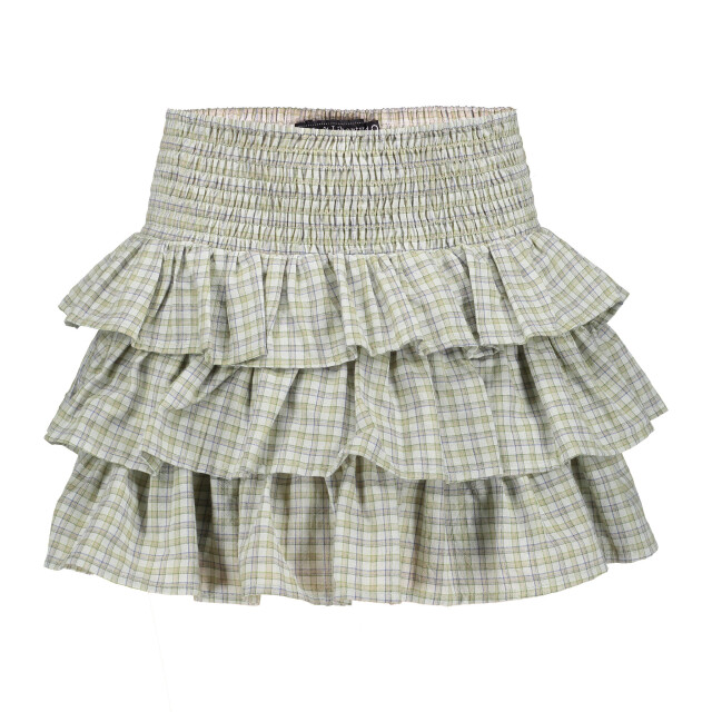 Frankie & Liberty Zomer skort ruffel meisjes groen geruit rosie FL25320 - 07 Checks - Rosie large