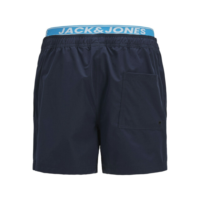 Jack & Jones Heren plus size zwemshort jpstmaui jjswim dubbele waistband 12278712-Navy Blazer large