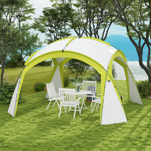 4goodz Outsunny event shelter 3,5x3,5m paviljoen winterbestendig - 3174489 large