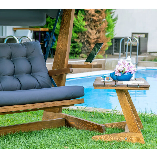 Westmann Viva 2400 houten 3-zits hollywood schommelbank - 3174483 large