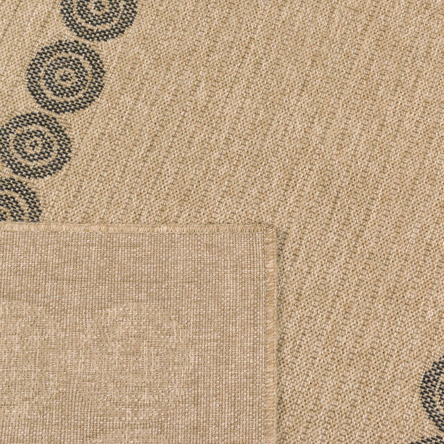 Muratap Relax amsterdam laagpolig jute rond buitenkleed in en outdoor modern 3174304 large