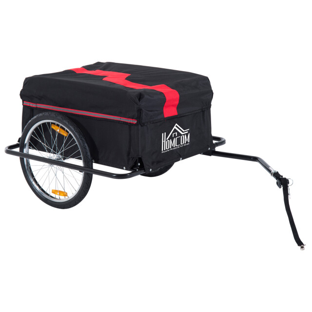 4goodz Homcom fietsaanhanger met 20 inch wielen /rood 3174476 large