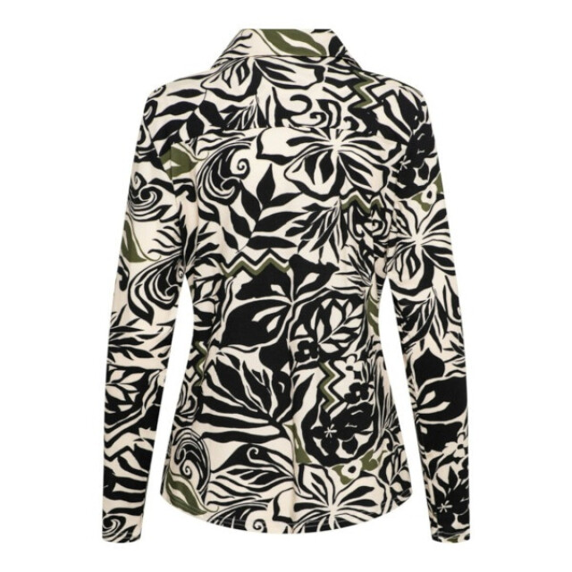 &Co Woman Blouse vayen leaf black multi Vayen Leaf - Black multi large