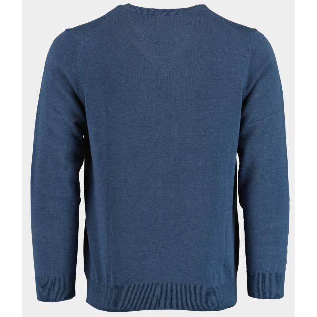 Bos Bright Blue Pullover cotton regular fit denim 518100cct-13/675 184801 large