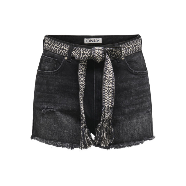 Only Onlrobyn ex hw st vintage dnm short black denim 4150.81.0001 large