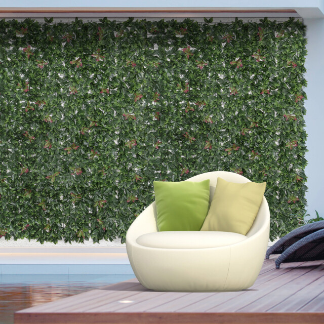 4goodz Kunstplantenwand 3m2 wandpaneel 12 stuks 50x50 cm 3173828 large
