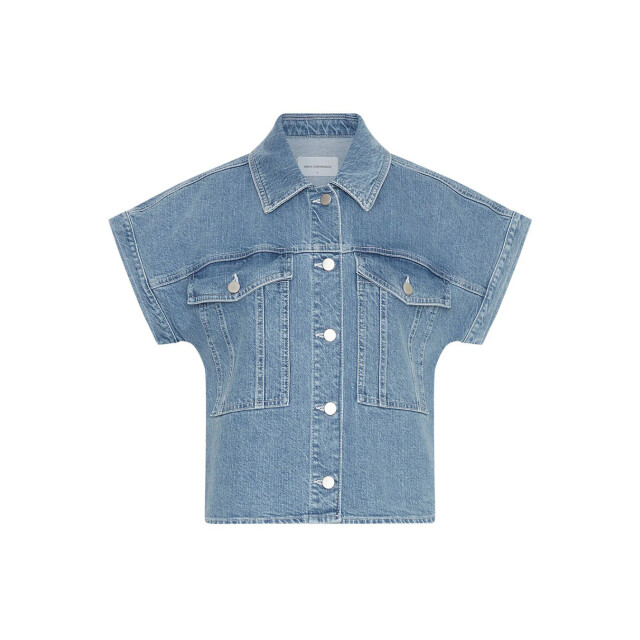 Moss Copenhagen Elida ada ss top denim 9419722686792 large