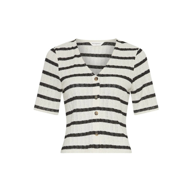 Moss Copenhagen Kenja top 2/4 mouw gestreept 9419773509960 large