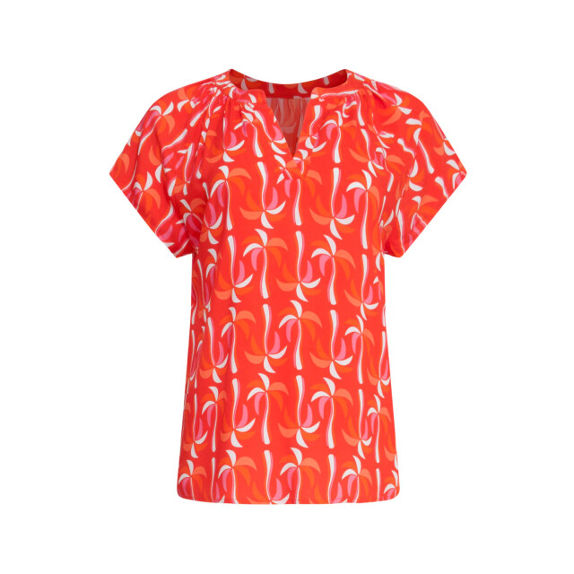 Smashed Lemon 25055 top met v-halspalmprint | 25055-450-998 large