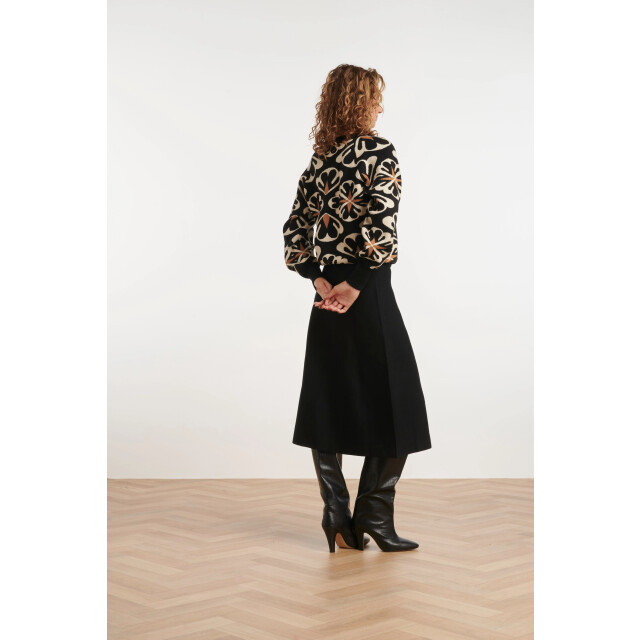 Smashed Lemon 24787 e gebreide rok | 24787-999-XL large
