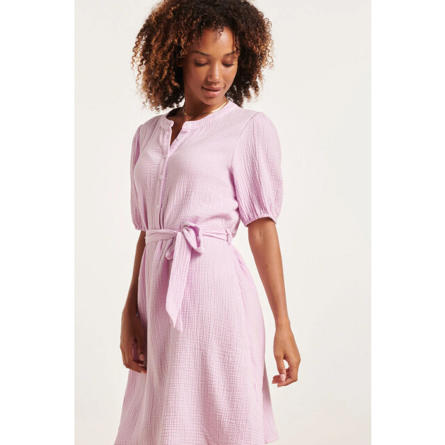 Smashed Lemon 24350 stijlvol lila korte jurk | 24350-300-XXL large