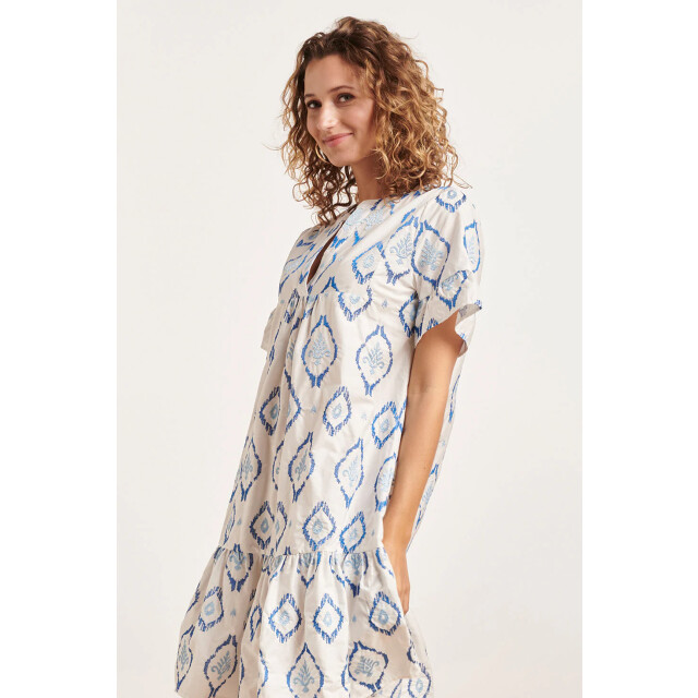 Smashed Lemon 24339 katoenen geborduurde fashion jurk | 24339-000-625 large