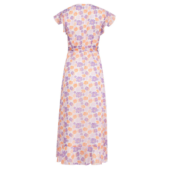 Smashed Lemon 24329 maxi wrap jurk met bloemenprint | 24329-000-998 large