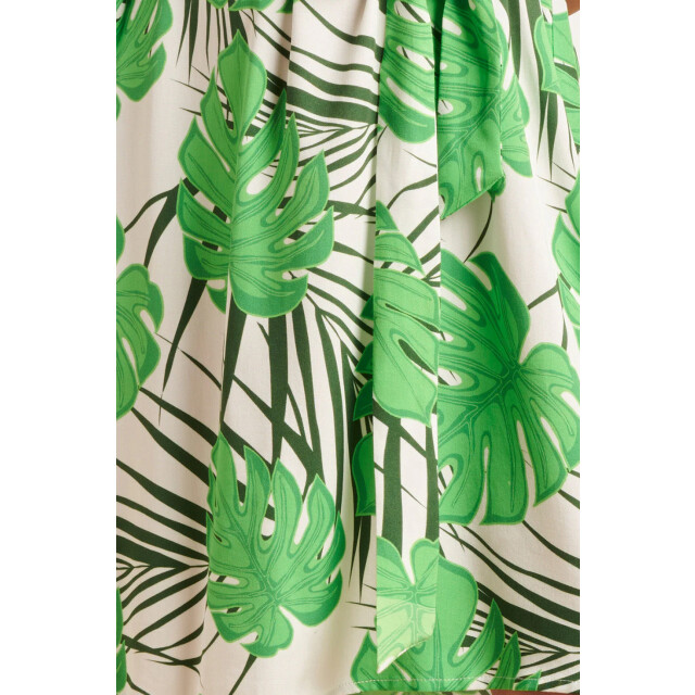 Smashed Lemon 24331 kort blad patroon overhemd jurk | 24331-000-530 large