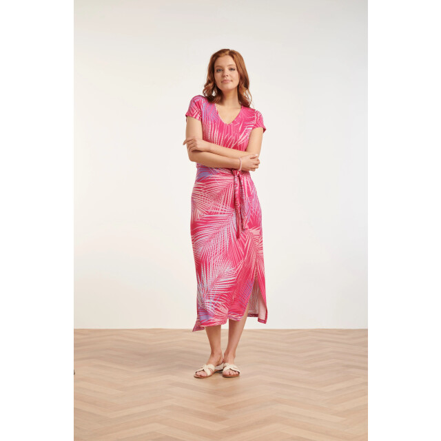 Smashed Lemon 24440 stretchy maxi zomerjurk | 24440-420-000 large