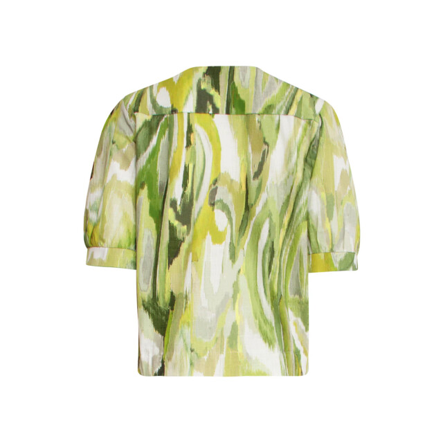 Smashed Lemon 25166 multicolour abstract print top | light 25166-500-998 large