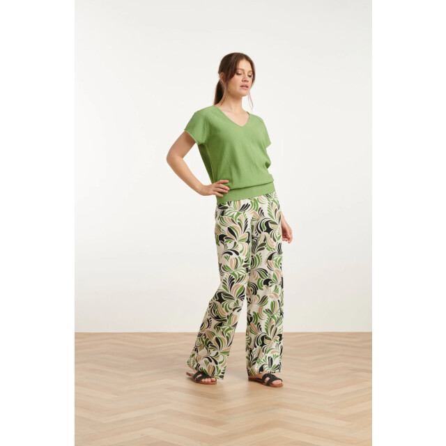 Smashed Lemon 25153 te grafische geprinte broek | 25153-720-500 large