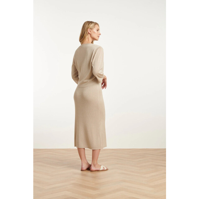 Smashed Lemon 25105 e lurex gebreide bolero | 25105-720-3XL large