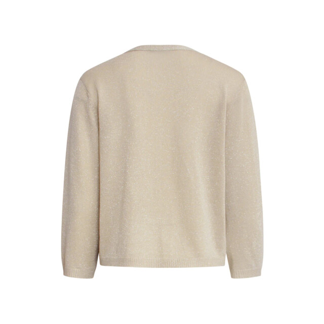 Smashed Lemon 25105 e lurex gebreide bolero | 25105-720-3XL large